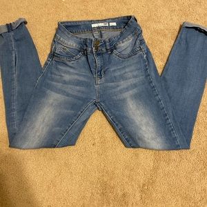 YMI blue skinny jeans
